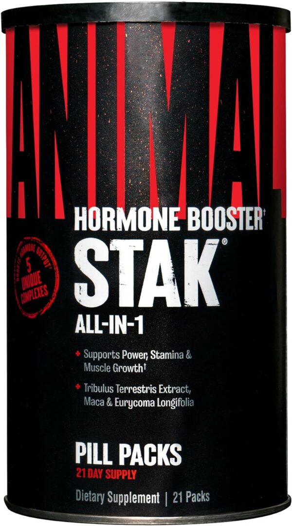 Animal Pak - Convenient All-in-One Vitamin & Supplement Pack & Stak – Complete Natural Hormone Booster Supplement with Tribulus - Image 6