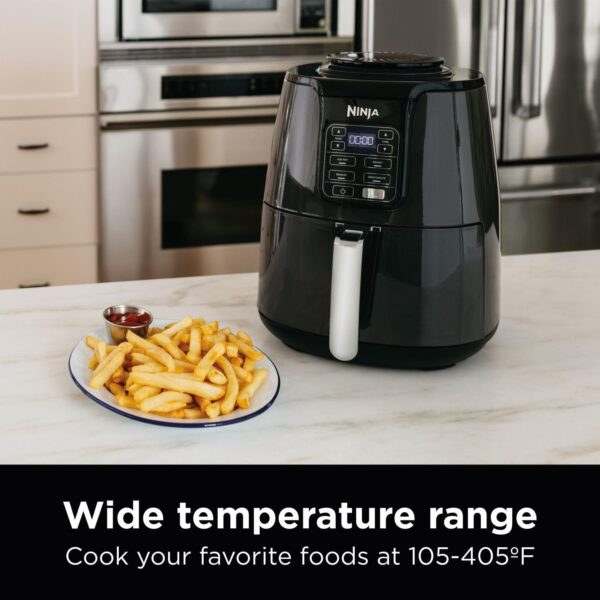 Ninja AF101 Air Fryer that Crisps, Roasts, Reheats, & Dehydrates, for Quick, Easy Meals, 4 Quart Capacity, & High Gloss Finish, Grey - Image 6