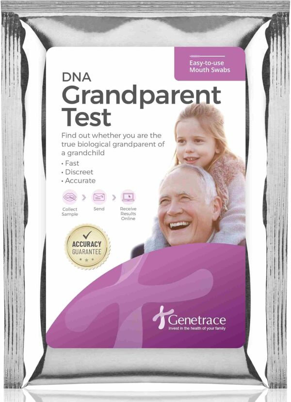 Grandparent DNA Test - Lab Fees & Shipping Included - Home DNA Test Kit for Grandparent and Child - Results in 1-2 Days - Image 2