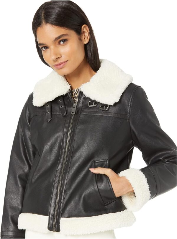 Levi's Women's Faux Rancher Aviator Jacket - Image 5