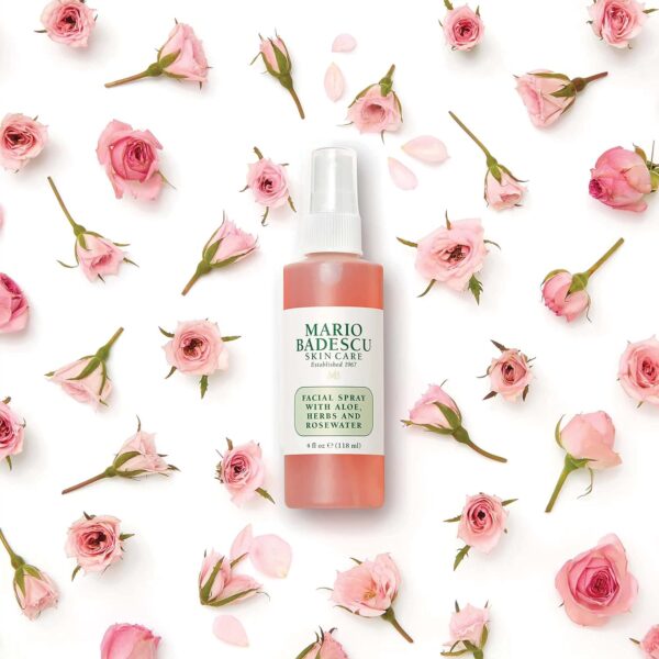 Mario Badescu Facial Spray with Aloe, Herbs and Rose Water for All Skin Types, Face Mist that Hydrates, Rejuvenates & Clarifies - Image 8