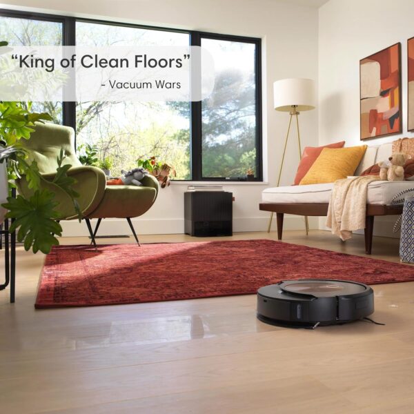 iRobot Roomba Combo j9+ Self-Emptying & Auto-Fill Robot Vacuum & Mop – Multi-Functional Base Refills Bin and Empties Itself, Vacuums and Mops Without Needing to Avoid Carpets, Avoids Obstacles​ - Image 3