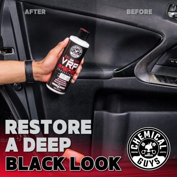 Chemical Guys TVD_107_16 VRP Vinyl, Rubber and Plastic Non-Greasy Dry-to-the-Touch Long Lasting Super Shine Dressing for Tires, Trim and More, Safe for Cars, Trucks, SUVs, RVs & More, 16 fl oz - Image 9