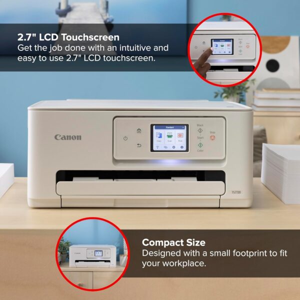 Canon PIXMA TS7720 – Wireless Home All-in-One Printer - Image 3