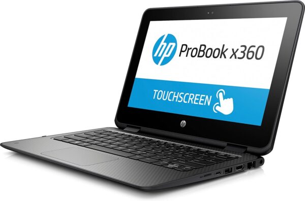 HP ProBook x360 11.6in G1 EE Notebook, LED HD Touchscreen, Intel Celeron N3350 Dual-Core 1.1GHz, 4GB DDR3, 64GB SSD eMMC, 802.11ac, Bluetooth 4.2, Win10Pro - 64Bit (Renewed) - Image 4