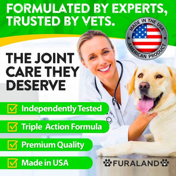 Hemp Hip and Joint Supplement for Dogs - Glucosamine for Dogs - 170 Dog Joint Pain Relief Treats - Chondroitin, Hemp Oil, MSM - Mobility & Flexibility Support - Advanced Joint Health - Made in USA - Image 7