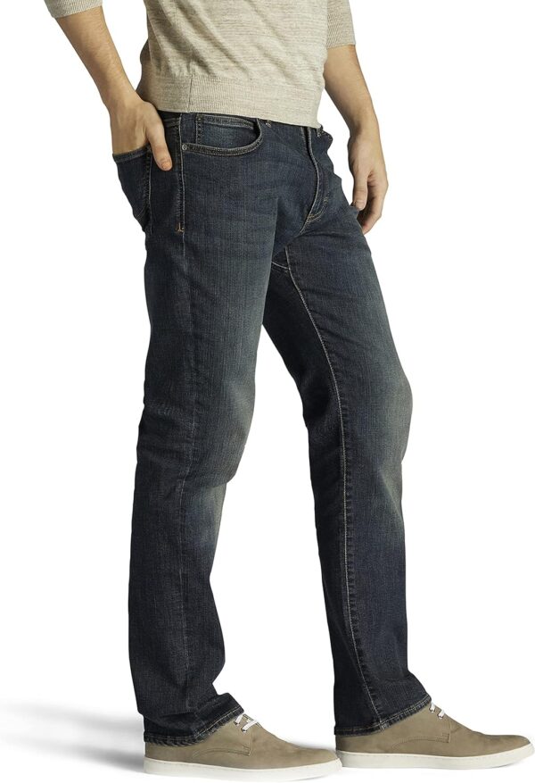 Lee Men's Big & Tall Extreme Motion Straight Taper Jean - Image 3