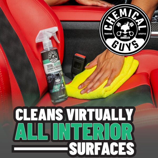 Chemical Guys SPI23416 Total Interior Cleaner and Protectant, New Car Smell, (Safe for Cars, Trucks, SUVs, Jeeps, RVs & More) 16 fl oz - Image 4