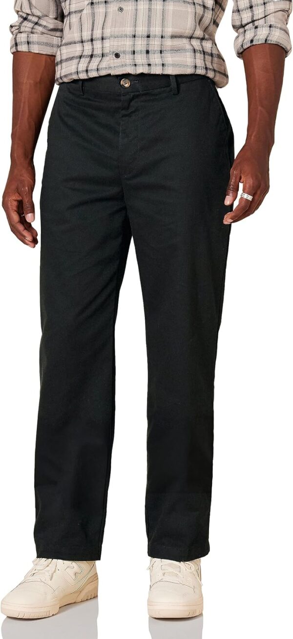 Amazon Essentials Men's Classic-Fit Wrinkle-Resistant Flat-Front Chino Pant (Available in Big & Tall) - Image 2