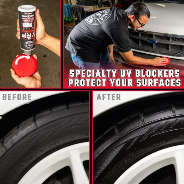 Chemical Guys TVD_107_16 VRP Vinyl, Rubber and Plastic Non-Greasy Dry-to-the-Touch Long Lasting Super Shine Dressing for Tires, Trim and More, Safe for Cars, Trucks, SUVs, RVs & More, 16 fl oz - Image 11