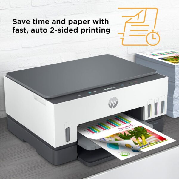 HP Smart -Tank 6001 Wireless Cartridge-Free all in one printer, this ink -tank printer comes with up to 2 years of ink included, with mobile print, scan, copy (2H0B9A) - Image 10