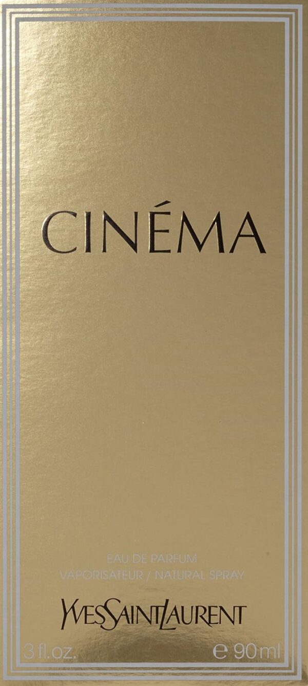 Cinema By Yves Saint Laurent For Women Eau De Parfum Spray, 90 ml, 3 Ounces - Image 3