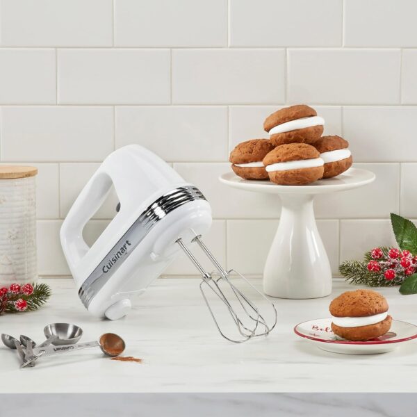 Cuisinart HM-90BCS Power Advantage Plus 9-Speed Handheld Mixer with Storage Case, Brushed Chrome - Image 3