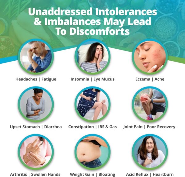 5Strands Food & Environmental Intolerances, Deficiency Test, 998 Items Tested, Includes 4 Tests - Food Intolerance, Environment Sensitivity, Nutrition & Metals Imbalance Test, Results in 5 Days - Image 3