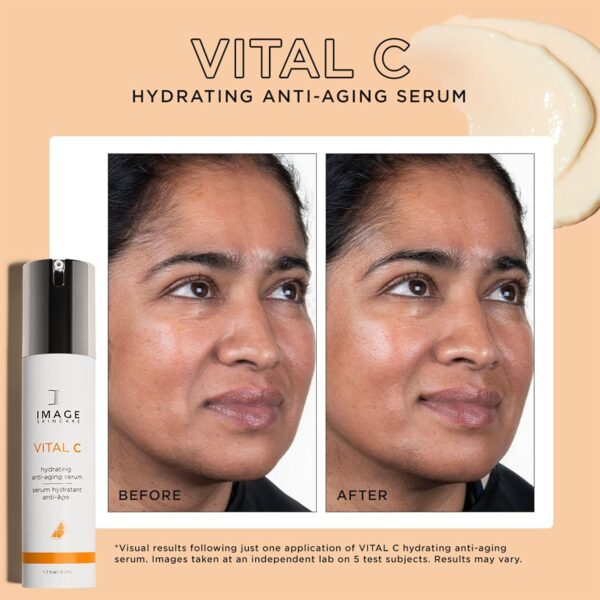 IMAGE Skincare, VITAL C Hydrating Serum, with Potent Vitamin C to Brighten, Tone and Smooth Appearance of Wrinkles - Image 4