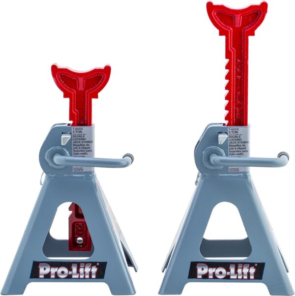 Pro-LifT T-6903D Double Pin Jack Stands - 3 Ton - Image 2