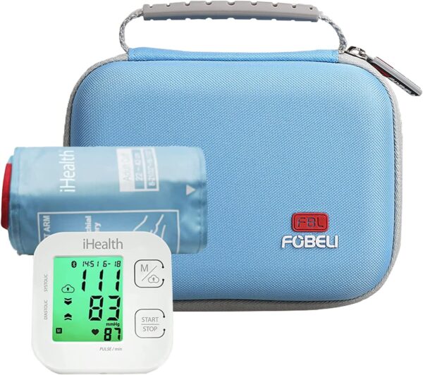 Hard Carrying Case Replacement for iHealth Track Smart Upper Arm Blood Pressure Monitor, Bluetooth Blood Pressure Cuff Machine, Protective Travel Storage Bag (Case Only) - Image 7