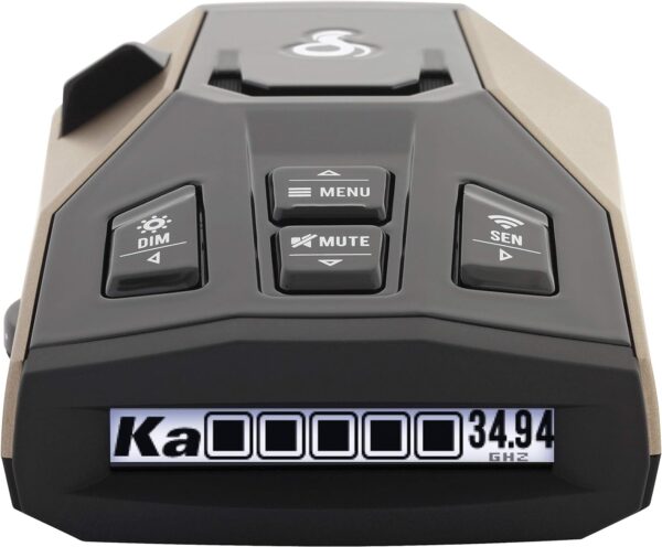 Cobra RAD 450 Laser Radar Detector: Long Range, False Alert Filter, Voice Alert & OLED Display, Black, RAD450 - Image 6