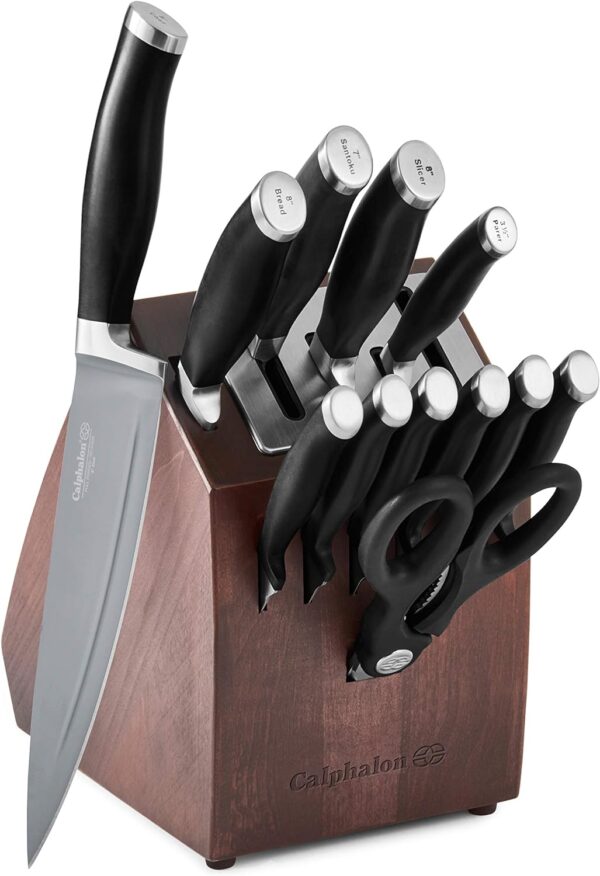 Calphalon Contemporary SharpIN Nonstick 13 Piece Cutlery Set - Image 2