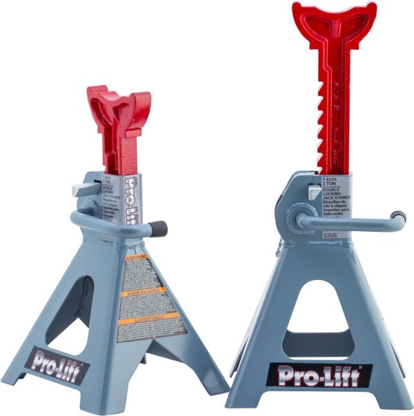 Pro-LifT T-6903D Double Pin Jack Stands - 3 Ton - Image 3