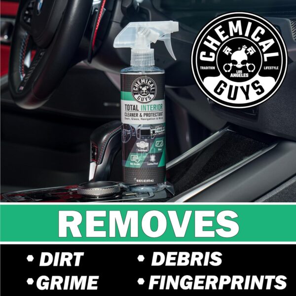 Chemical Guys SPI23416 Total Interior Cleaner and Protectant, New Car Smell, (Safe for Cars, Trucks, SUVs, Jeeps, RVs & More) 16 fl oz - Image 5