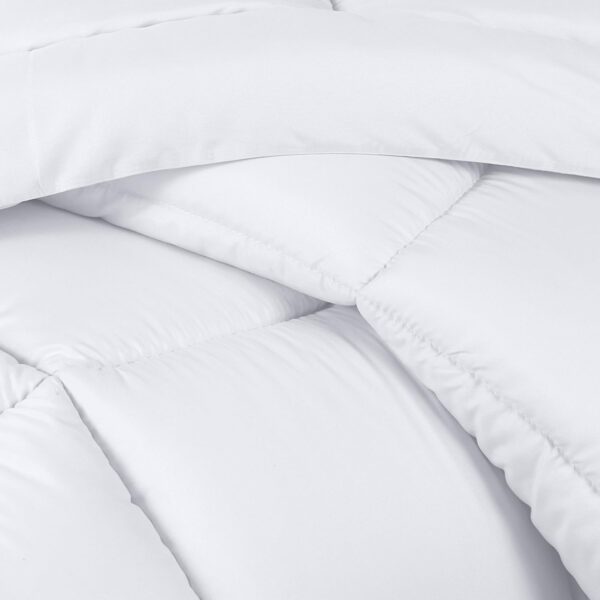 Utopia Bedding Queen Comforter Set with 2 Pillow Shams - Bedding Comforter Sets - Down Alternative White Comforter - Soft and Comfortable - Machine Washable - Image 7