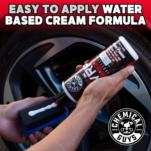 Chemical Guys TVD_107_16 VRP Vinyl, Rubber and Plastic Non-Greasy Dry-to-the-Touch Long Lasting Super Shine Dressing for Tires, Trim and More, Safe for Cars, Trucks, SUVs, RVs & More, 16 fl oz - Image 8