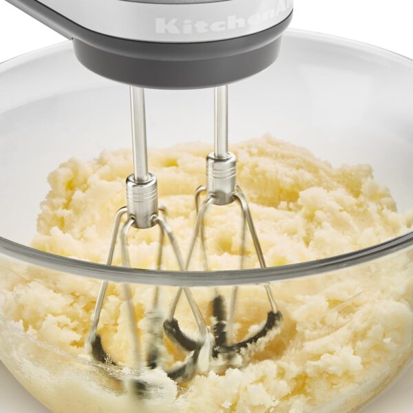 KitchenAid 6 Speed Hand Mixer with Flex Edge Beaters - KHM6118 - Image 8