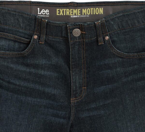 Lee Men's Extreme Motion Regular Straight Jean - Image 8