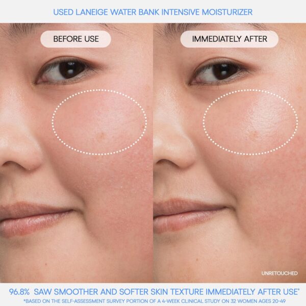 LANEIGE Water Bank Blue Hyaluronic Intensive Moisturizer - Image 5