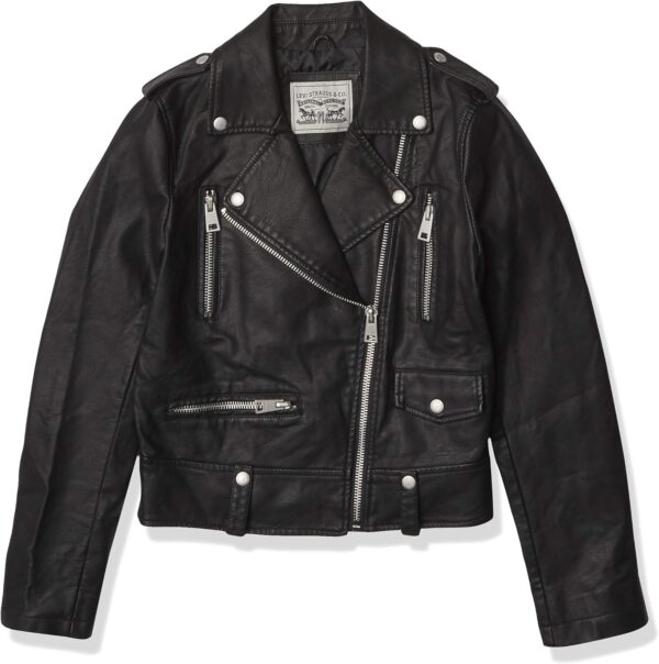 Levi's Women's Faux Leather Contemporary Motorcycle Jacket (Standard and Plus) - Image 7