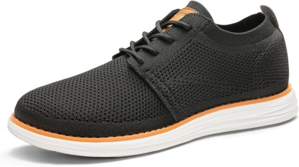 Bruno Marc Men's CoolFlex Breeze Mesh Sneakers Oxfords Lace-Up Lightweight Casual Walking Shoes - Image 2