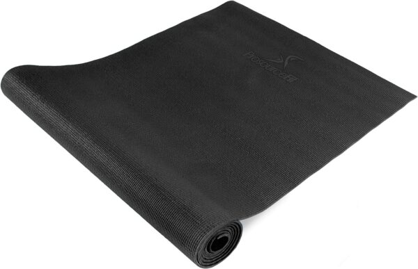 ProsourceFit Classic Yoga Mat 1/8” (3mm) Thick, Extra Long 72-Inch Lightweight Fitness Mat with Non-Slip Grip for Yoga, Pilates, Exercise - Image 2