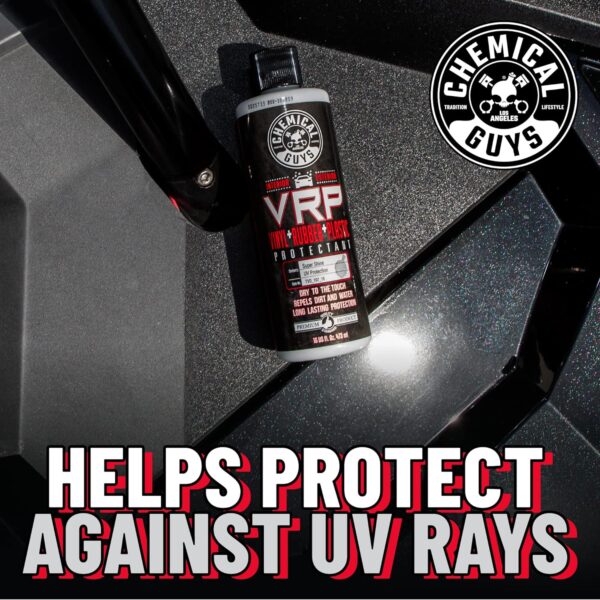 Chemical Guys TVD_107_16 VRP Vinyl, Rubber and Plastic Non-Greasy Dry-to-the-Touch Long Lasting Super Shine Dressing for Tires, Trim and More, Safe for Cars, Trucks, SUVs, RVs & More, 16 fl oz - Image 4