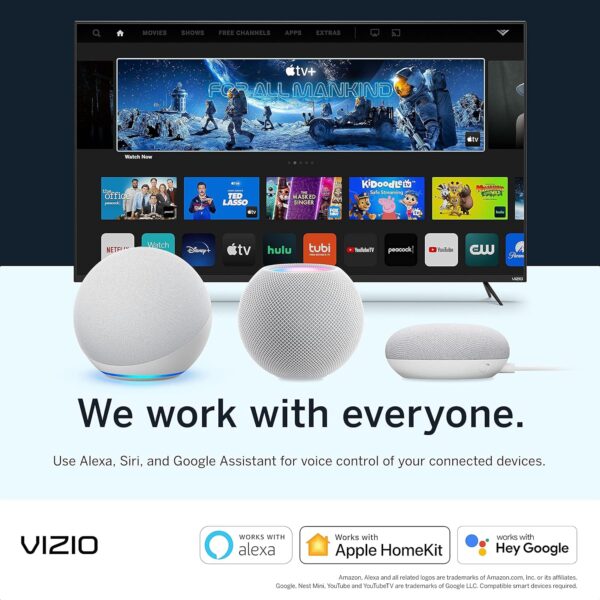 VIZIO 40-inch D-Series Full HD 1080p Smart TV Chromecast Built-in Streaming Channels, D40f-J09, 2021 Model (Renewed) 40 inches - Image 9