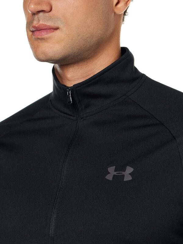 Under Armour Men's UA Tech ½ Zip Long Sleeve SM Black - Image 4