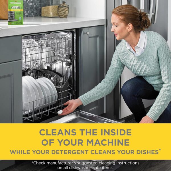 Affresh Dishwasher Cleaner, 6 Tablets | Formulated to Clean Inside All Machine Models - Image 7