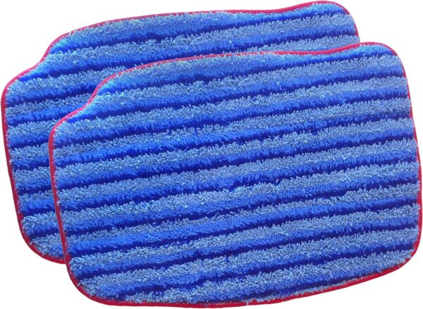 McCulloch MC1385 Deluxe Canister Steam Cleaner with 23 Accessories & Replacement Scrubbing Microfiber Mop Pad for MC1375, MC1385, 2-Pack & A1375-100 Replacement Traditional Microfiber Mop Pad, 2-Pack - Image 5